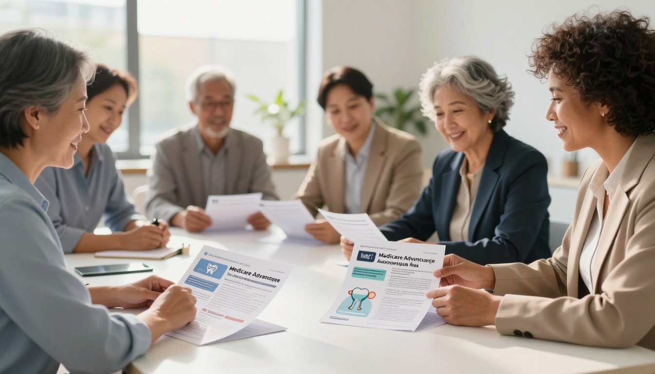 medicare advantage plans with dental and vision